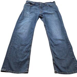 Levi's 559 Jeans Mens 40x30.5 40x32 Dark Wash Relaxed Straight Leg Marks*